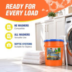 Ultra Fresh 5 Gallon Liquid Laundry Detergent Washing Soap for All Machine Types, 6X Platinum, Up to 640 Loads, Sport Odor & Stain Remover - Image 5