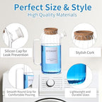 60oz Fabric Softener Dispenser,Liquid Laundry Detergent Dispenser with Lables,Laundry Detergent Container - Image 6