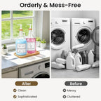 2 Pcs Glass Laundry Detergent Dispenser Bottle, 64 oz - Image 6