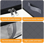 StorageRight Under Bed Storage Bags, 10 Pack, 40L, Gray - Image 3