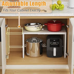 150 LBS Expandable Storage Shelves, Adjustable Metal Shelving Unit Rack - Image 5