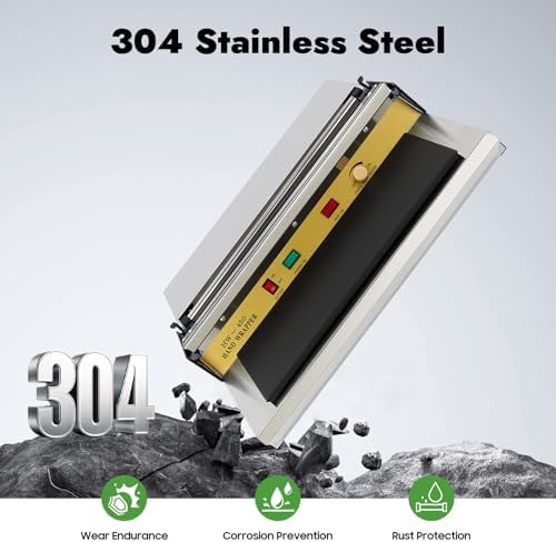 Film Wrapper Film Dispenser, Commercial Wrapping Machine Width Film Wrapper for Fruits Produce Vegetables, Suitable Cling Film Width: ＜17.72in - Image 7