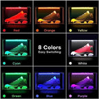 Oltraman LED Smart Shoe Boxes Display Case, Stackable Storage Organizers - Image 3