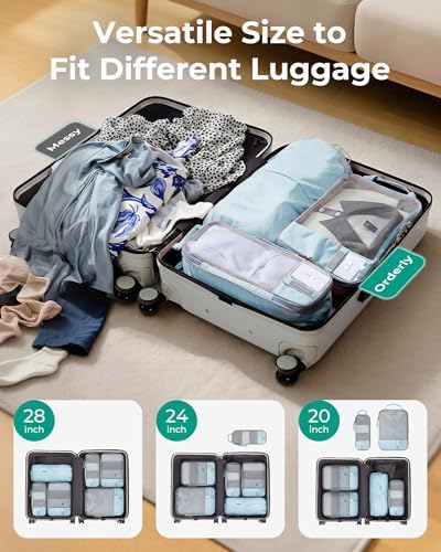 BAGSMART Compression Packing Cubes for Travel Essentials - Image 5