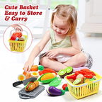 Kids Pretend Play Kitchen Toys Accessories Set, 32pcs Stainless Steel - Image 4