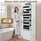 2 Pcs Over The Door Organizer Large Capacity Hanging Storage Room Organizer - Image 5