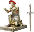 Centurion Cloak Warrior Pen Holder Phone Stand for Desktop Bronze by HDMbigmiHomeDecorations