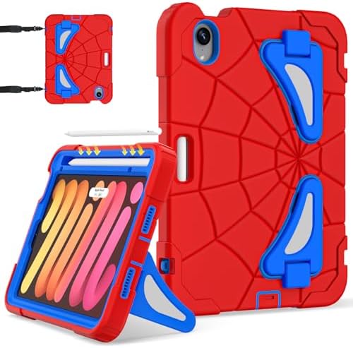 Nitupai Case for iPad mini 7 (A17 Pro) 2024, iPad mini 6 2021 8.3-Inch by Military-GradeiPadCase