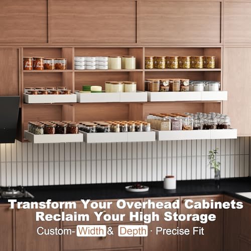 Fokyfok 2Pc Pull out Cabinet Organizer,11"-18"W,10"-13"D,Expandable - Image 7