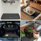 Azadx Heavy Duty Boot Trays Natural Rubber Shoe Mat Tray for Entryway - Image 7
