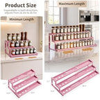 Expandable Spice Rack Organizer for Cabinet, Supports 17.6 lbs Per Tier - Image 2