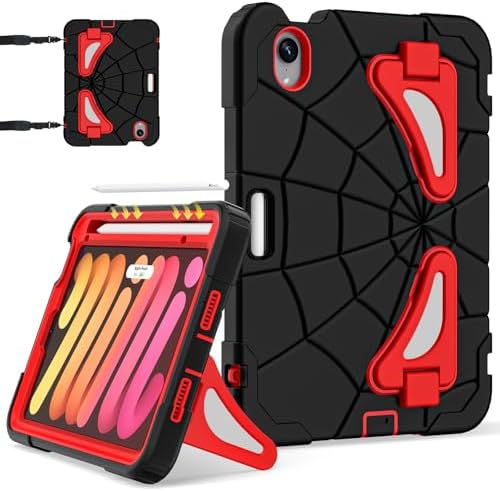 Nitupai Case for iPad mini 7 (A17 Pro) 2024, iPad mini 6 2021 8.3-Inch by Military-GradeiPadCase
