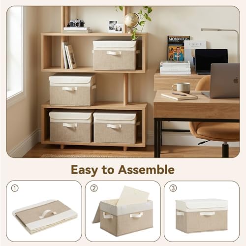 GRANNY SAYS Memory Keepsake Storage Box, Fabric Storage Bins with Lids - Image 5