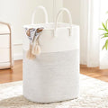 Artfeel Laundry Basket,Woven Cotton Rope Laundry Hamper,100L Versatile Storage for Dirty Clothes,Baby Toys,and Blankets in Bathroom, Nursery,and Living Room by Artfeel
