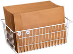 Slideep Farmhouse Freezer Baskets Organizer Storage Bins Large Organizer Baskets for Storage, Office, Bathroom, Pantry Organization Storage Bins Rack with Handles 6 Pack - Image 4