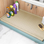 TigeJoy Under Sink Mats for Kitchen Waterproof 22" x 22", Cabinet Liner by TigeJoy