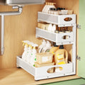 Kitstorack Under Sink Organizer 3-Tier Slide Out Drawer for Bathroom 1-Pack by Kitstorack
