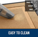 OLANLY Front Door Mat Outside 59x34, All-Season Heavy-Duty Rubber Doormat - Image 5