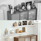 Vivelove Deep Floating Shelves 72x12” Set of 1, White - Image 4