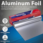 Heavy-Duty Aluminum Foil, 4-Pack Foil Roll (18" x 500") - Image 3