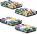 NADAMOO Under Bed Storage with Wheels, Low Profile Rolling Organizer Bins by NADAMOO