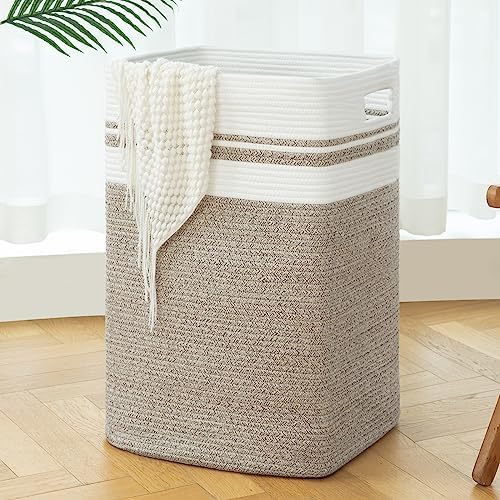 OIAHOMY 91L Laundry Hamper, XXXLarge Collapsible Laundry Basket Yellow by MasterofSpaceOptimization