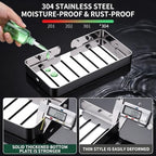 PureBox Shower Caddy 304 Stainless Steel 2 Pack 4.7x9 Bathroom Shelf - Image 3