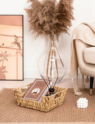 StorageWorks Pantry Baskets for Organizing, Storage Baskets, Water Hyacinth - Image 6