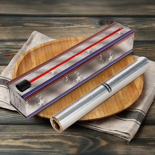ChicWrap Patriotic Aluminum Foil Dispenser - Includes 12" x 30' Roll - Image 7