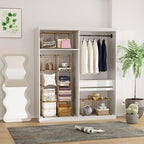 C&AHOME Wire Cube Storage, 12 - Cube Organizer Metal C Grids, Closet, Brown - Image 5