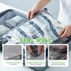 15 Pack Vacuum Bags for Travel with Pump, Vacuum Seal Bags for Clothing - Image 5