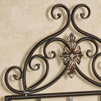 Touch of Class Charleston Metal Wall Organizer Bronze Double 13" Wx5 Dx32 H - Image 4