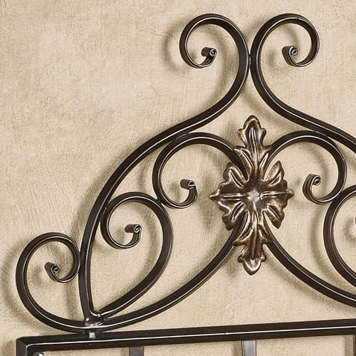 Touch of Class Charleston Metal Wall Organizer Bronze Double 13" Wx5 Dx32 H - Image 4