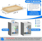 WelFurGeer Soft Close Pull Out Drawers for Kitchen Cabinets, 32" W x 21" D Pull Out Cabinet Organizer, Heavy-Duty Cabinet Organizer, Space-Saving Pullout Drawer for Home & Kitchen Organization - Image 5