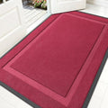 OLANLY Front Door Mat Outside 59x34, All-Season Heavy-Duty Rubber Doormat by OLANLY