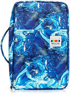YOUSHARES Color Pencil Case 300 Slots - Oxford Colored Pencil Case with Zipper Holds 300 Colored Pencils or 200 Gel Pens for Prismacolor Colored Pencils & Gel Pen (Quicksand Blue) - Image 2