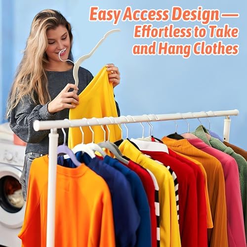 Sishynio Velvet Hangers 30 Pack, Non-Slip Slim Felt Hangers Multicolor - Image 7