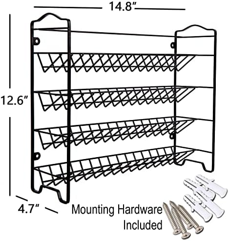 SWOMMOLY Spice Rack Organizer with 32 Glass Spice Jars and 396 Spice Labels - Image 6