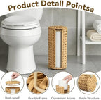 GRANNY SAYS Toilet Paper Storage Stand, Toilet Paper Holder Free Standing - Image 2