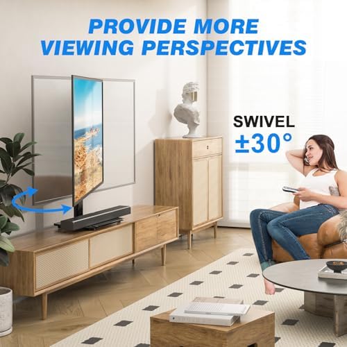 Rfiver Universal Swivel TV Stand for 27-50 55 60 Inch TVs - Image 3