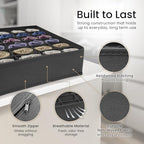 Reli. Sock Organizer (14 Pack) | 132 Cell Underwear Organizer | Gray - Image 4