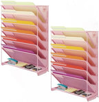 Kuntine.B Wall File Organizer Office Hanging Magazine Holder Wall File Organizer for Office Home by KuntineB