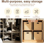 Paper Rope Storage Baskets Set - Image 5