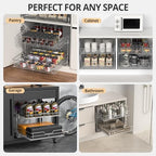 Pull Out Cabinet Organizer,22¼'' Slide Out Kitchen Organizers and Storage - Image 5