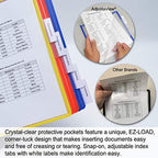 Ultimate Office ADD-ON for AdjustaView EXPANDABLE Desk Organizers, CL Pkts - Image 2