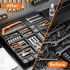 UPGRADED 6 SIZE & 62 PCS Tool Box Organizer Desk Drawer Organizer Tray Set - Image 4