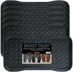 JobSite Heavy Duty Boot Tray, Multi-Purpose for Shoes, Pets, Garden - 15 x 28 Inch - 6 Trays by JobSite