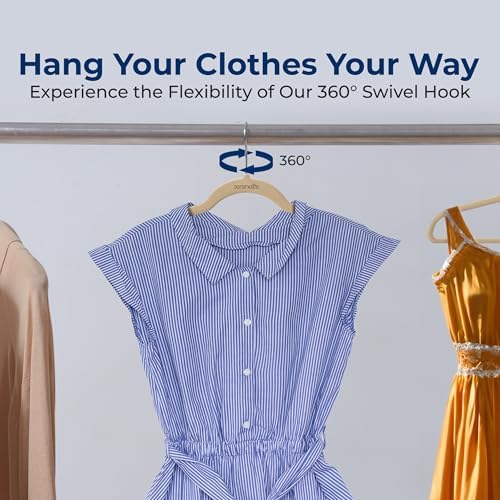 SereneLife Velvet Hangers – 150 Pack, Slim & Space Saving for Closets - Image 6