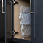 Better Houseware 1483 Junior Folding Dish Rack, White - Image 4
