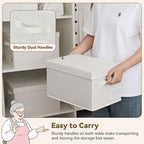 GRANNY SAYS Storage Bins with Lids, Decorative Storage Boxes with Lids - Image 4